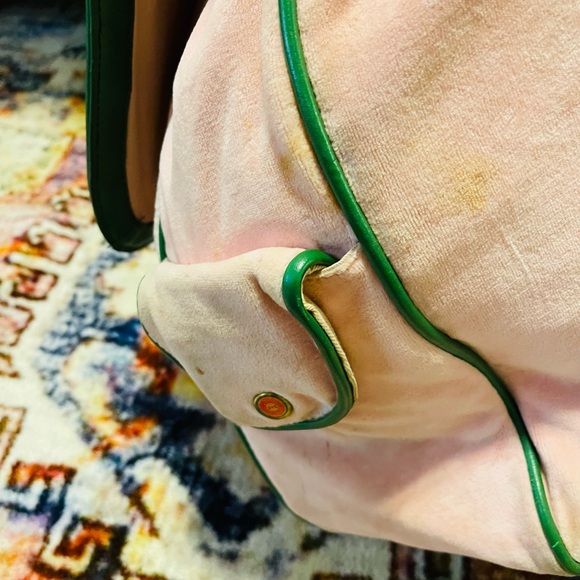 Juicy Couture pink and green university Backpack - Picture 9 of 12